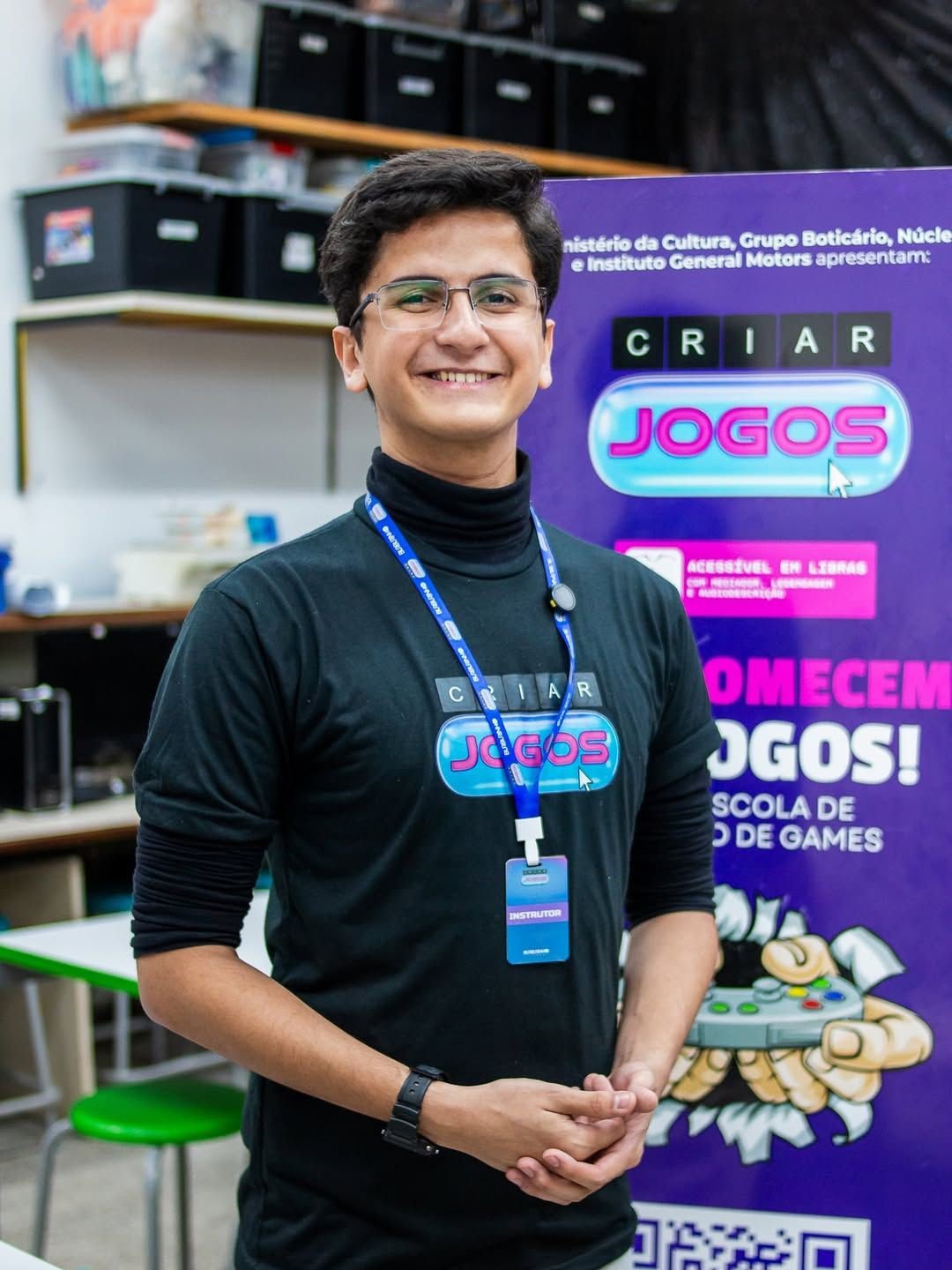 Davi Jonatan no projeto Criar Jogos